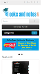 Mobile Screenshot of booksandnotes.com